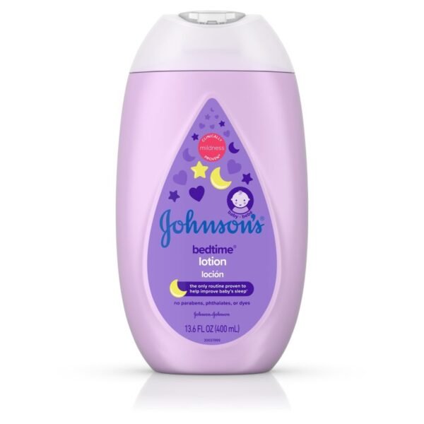 Johnson’s Bedtime Baby Lotion with NaturalCalm